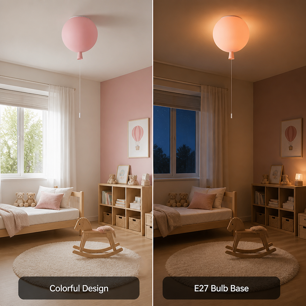 Acrylic Balloon Pendant Light – image 9
