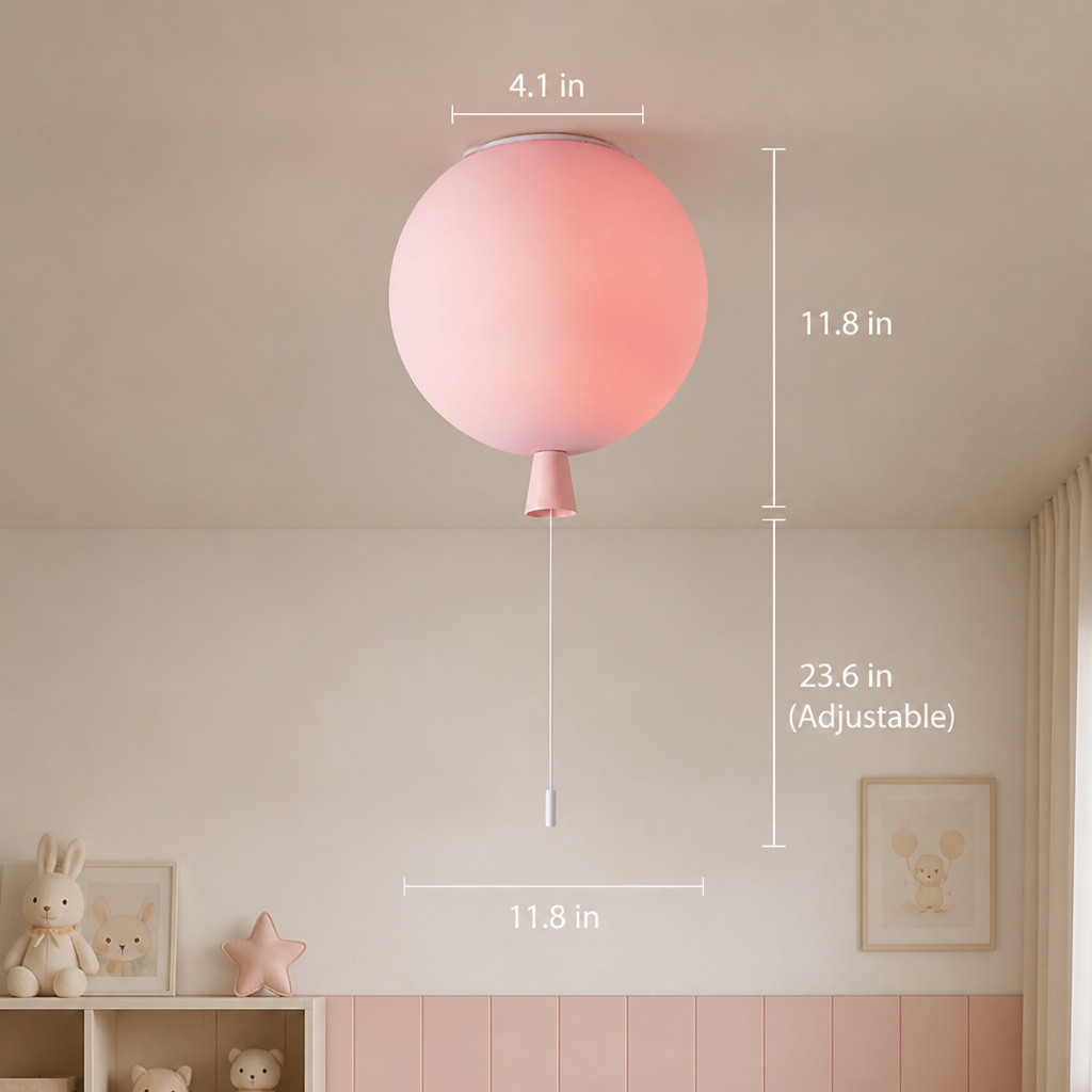 Acrylic Balloon Pendant Light – image 12