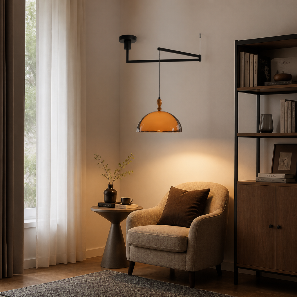 Bauhaus LED Dome Pendant Light – image 11