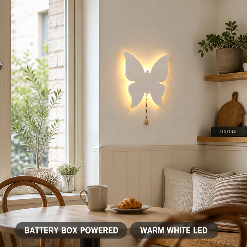 Butterfly LED Wall Sconce – image 3